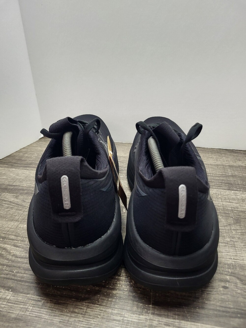 Asics Gel-Nimbus 28 Triple Black Mens Size 11 Extra Wide Running Shoes New - Picture 6 of 8